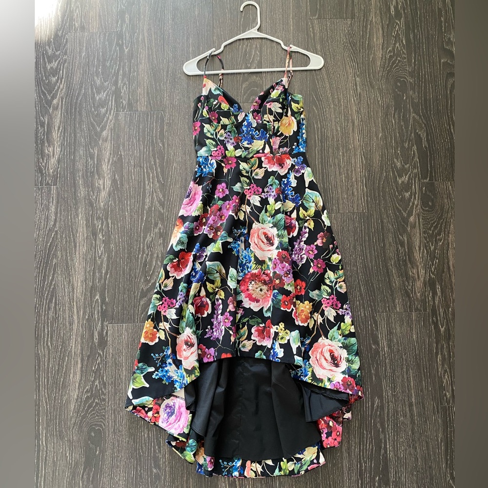 Aidan by Aidan Mattox floral dress 0